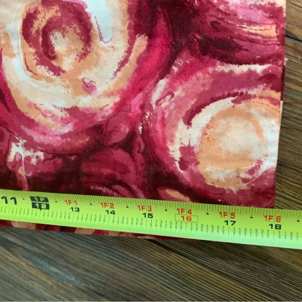 Vintage 60’s Ui- Maikai Floral Shift Dress Orange & Red Size 32 US 4/6 - Picture 9 of 12